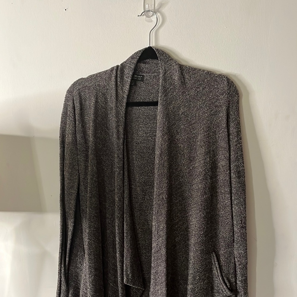 Charcoal Gray Barefoot Dreams Cardigan